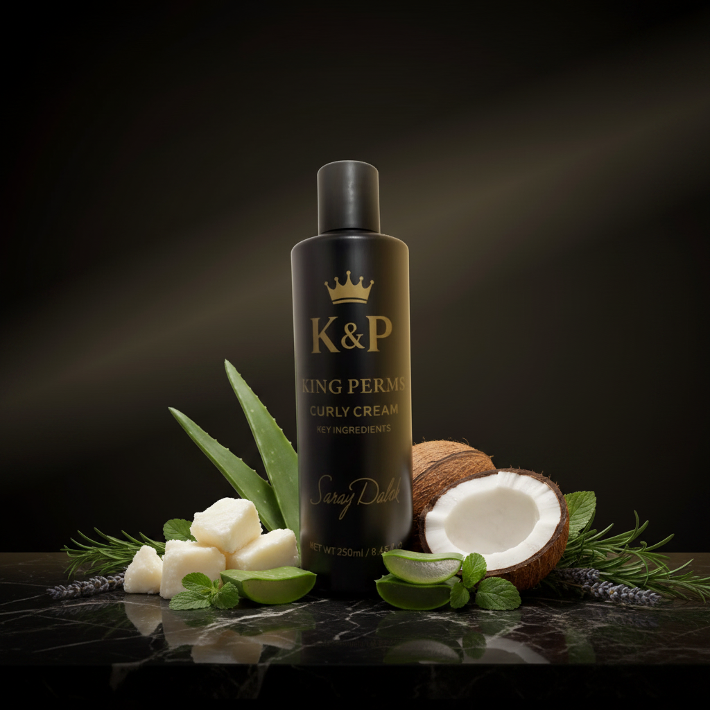 King Perms Curly Cream - Matching Style
